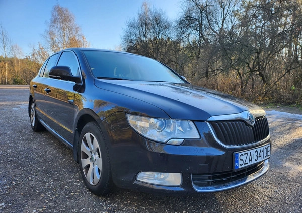 Skoda Superb cena 24900 przebieg: 249000, rok produkcji 2009 z Zawiercie małe 22